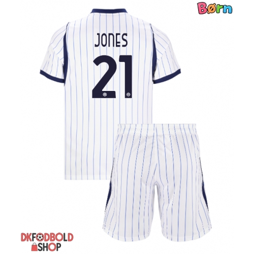 Inter Milan Curtis Jones #21 Udebanesæt Børn 2026-27 Kort ærmer (+ korte bukser)